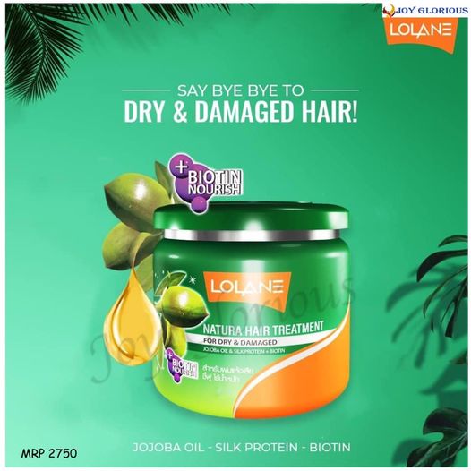 Lolane Natura Hair Treatment for Dry & Damaged Hair 500g – JOY GLORIOUS PVT  LTD