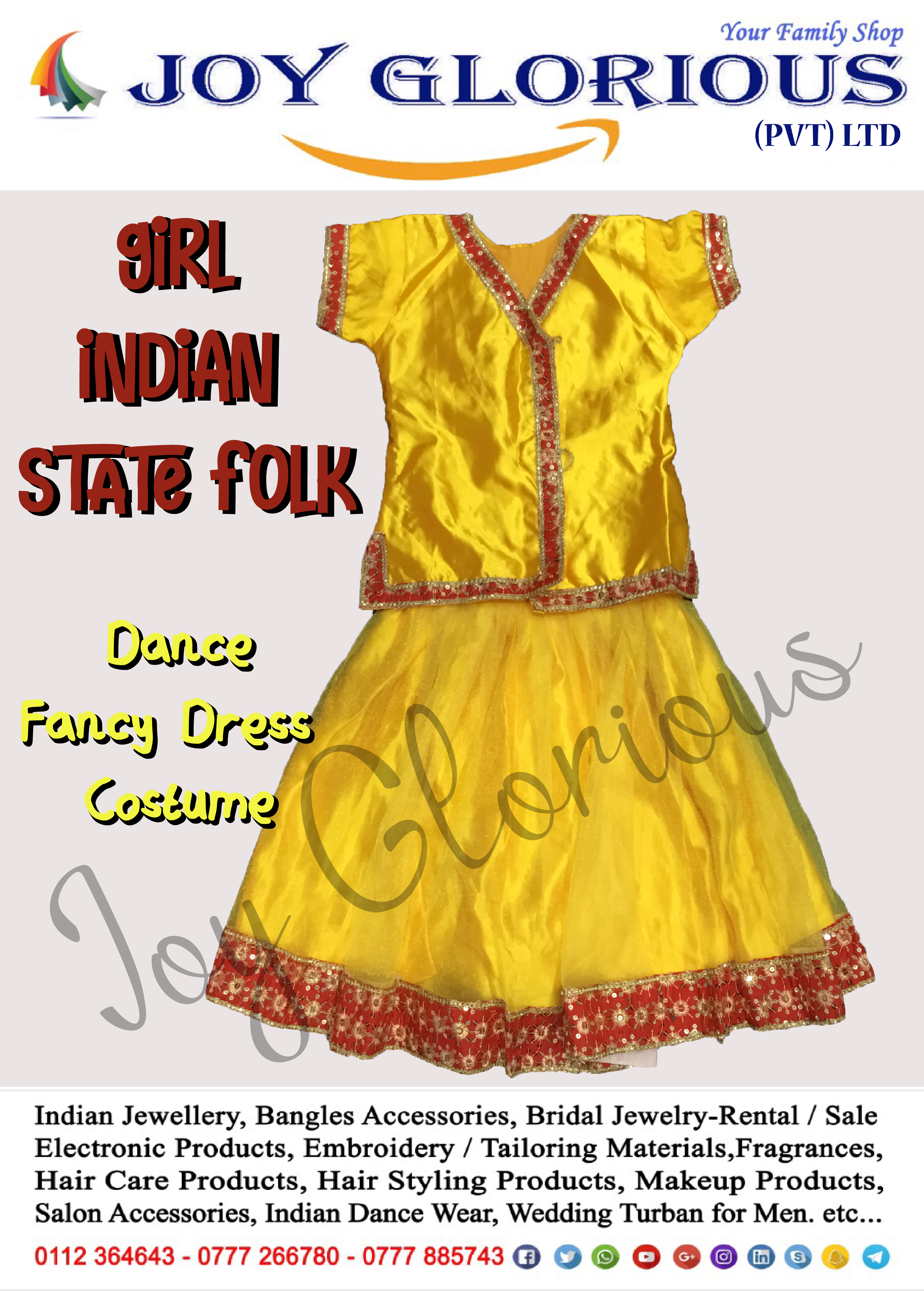 Indian Woman Ladies Fancy Dress Costume